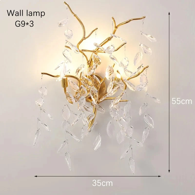 Luxury Gold Crystal Chandelier - 高級クリスタルシャンデリア