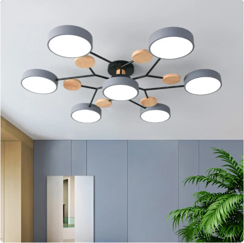 北欧モダン LEDシーリングライト 省エネ 天井照明 リビング ダイニング 寝室 玄関 書斎 アルミ製 AC220V 引掛シーリング対応 インテリア照明 Aethel Japan